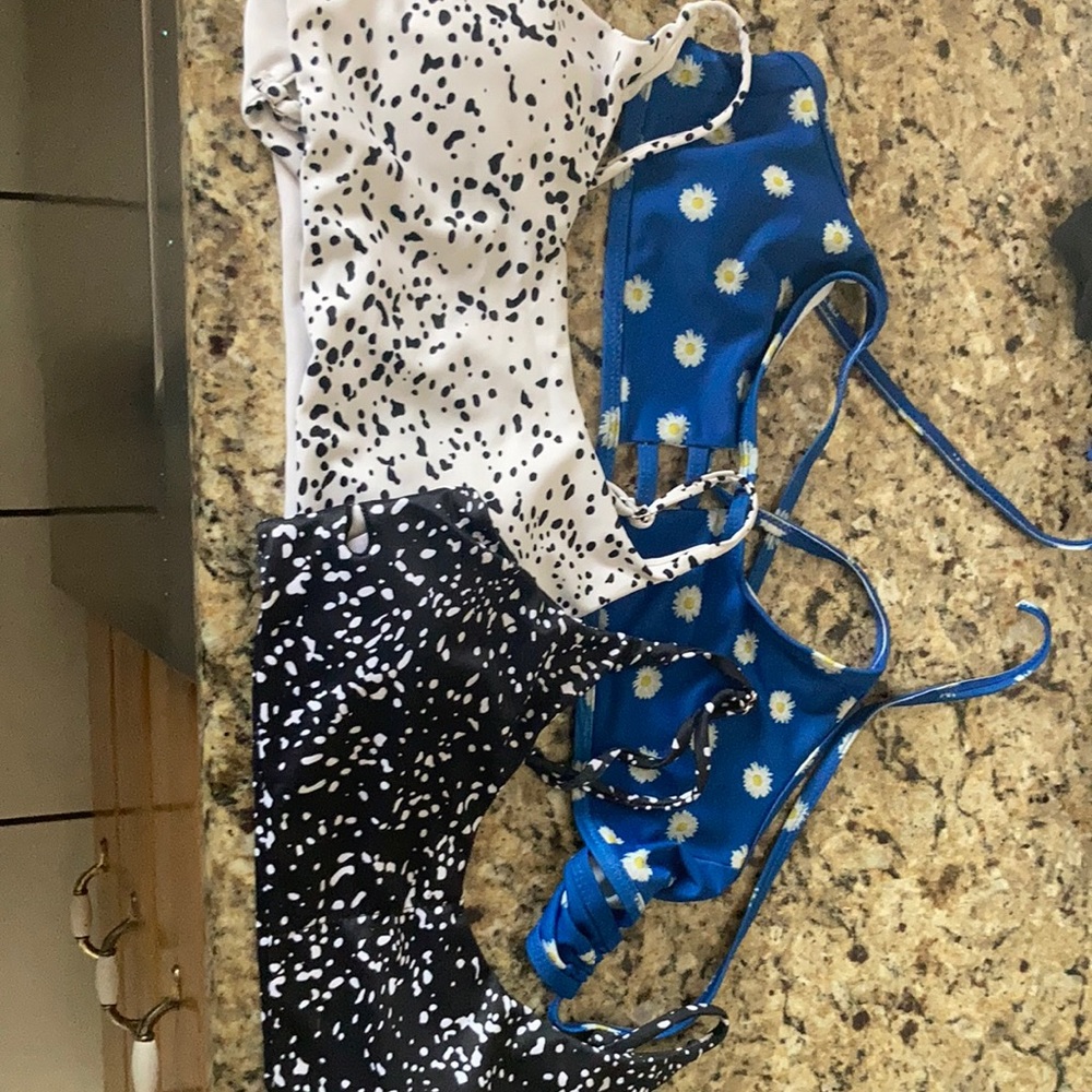 Three swim tops